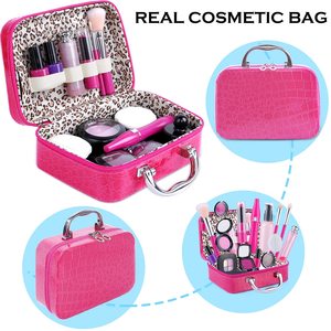 Juegos de <span class=keywords><strong>Maquillaje</strong></span> de Juguete para <span class=keywords><strong>Niñas</strong></span>, Bolsos de Princesa con Cosméticos, Kits de <span class=keywords><strong>Maquillaje</strong></span> con Bolsa de Cosméticos, Juguetes de Cosméticos para <span class=keywords><strong>Niñas</strong></span> Pequeñas - Product Image 3
