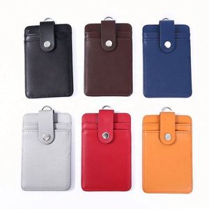 Porte-cartes multifonction avec poche à monnaie |   Portefeuille compact pour cartes et espèces |   Impression de logo personnalisé en gros - Product Image 2