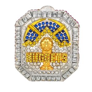 Anillo de Campeonato de <span class=keywords><strong>Nikola</strong></span> <span class=keywords><strong>Jokic</strong></span> de los Denver Nuggets 2023 con Caja de Exhibición de Madera - Product Image 2