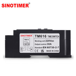 TM616-4 SINOTIMER 30AMP ควบคุมโหลด DC 12V TIMER SWITCH 7 วัน 17 เปิด/ปิด ตั้งโปรแกรมได้ 24 ชม. รีเลย์ตั้งเวลาแบบดิจิตอล ราง Din Z22 - Product Image 5