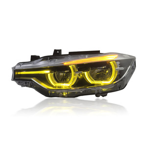 Accesorios para Automóviles SJC Faros LED para BMW Serie 3 F31 F30 F35 Luces Delanteras de Doble Color 2012-2018 Lámpara <span class=keywords><strong>Frontal</strong></span> LED Plug and Play - Product Image 5