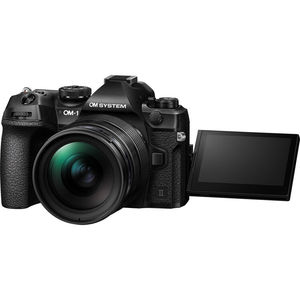 Cámara Instantánea Micro Cuatro Tercios <span class=keywords><strong>OM</strong></span> SYSTEM <span class=keywords><strong>Olympus</strong></span> <span class=keywords><strong>OM</strong></span>-<span class=keywords><strong>1</strong></span> Mark II con Lente M.Zuiko Digital ED 12-40mm F2.8 PRO II, Pantalla Dual y SD - Product Image 4