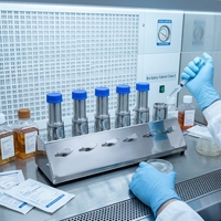 Membrane filtrante pour échantillons liquides de microbiologie TOONE en acier inoxydable 304, entonnoir portable de laboratoire pour inspection microbienne et médicale