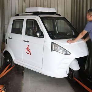 Pequeño coche eléctrico New Energy Vehicle mini car para adultos mini coche eléctrico <span class=keywords><strong>3</strong></span> ruedas triciclo eléctrico carro voiture 2024 auto - Product Image 5