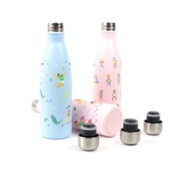 Botol Termos Olahraga Dinding Ganda Stainless Steel Ramah Lingkungan Harga Grosir Custom dengan Sedotan Flip 12-24