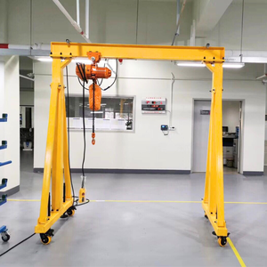 लागत प्रभावी उठाने का समाधान 5 टी ट्रैकलेस आंदोलन इनडोर सामग्री हैंडलिंग उपकरण पोर्टेबल मोबाइल गैन्ट्री क्रेन - Product Image 6