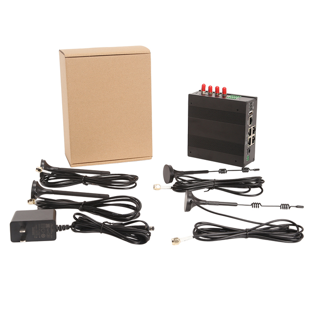 1 WAN 4 LAN  4g Industrial Wifi Router With RS232 RS485 and GPIO Port