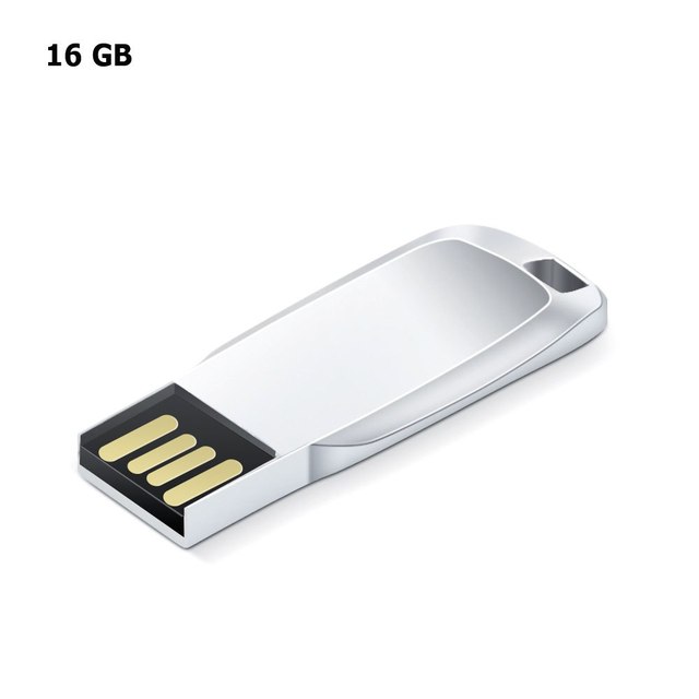 Lybra Metal Usb Flash Drive 16Gb High Speed Data Storage Portable Memory Stick