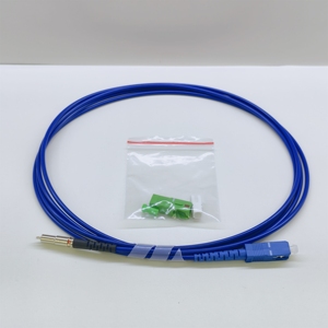 สายแพทช์ไฟเบอร์ออปติกแบบ Single Mode Simplex G657A2 SC-APC แบบ Push-Pull - แบบเชื่อมต่อสำเร็จรูป สำหรับการเจาะผ่านผนัง - Product Image 2