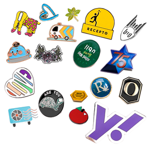 أزياء فريدة من نوعها طية صدر السترة دبوس تصميم شعار مخصص أنيمي الكرتون لينة المينا الصلب دبابيس للقبعة الملابس طية صدر السترة دبوس - Product Image 1