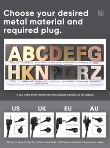 Insegna 3D in Acciaio Inox con Logo Aziendale Personalizzato, Lettere Retroilluminate per Hotel, Negozi, Centri Commerciali - Product Image 6