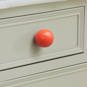Single-Hole Pull Handle 128mm Modern Colorful <b>Ceramic</b> <b>Knob</b> Hand Grip for Kitchen Cabinets Dressers <b>Drawers</b> Easy Installation - Product Image 6
