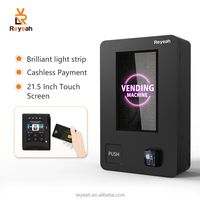 Reyeah - Lector de Tarjetas de Identificación con Pantalla Táctil Inteligente para Verificación de Edad, Mini Máquina Expendedora de Pared