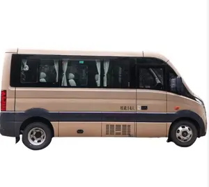 รถโค้ชหรู Yutong Bus Mini รถบัสใช้แล้วขนส่งทางไกล ZK6580 รถบัสโดยสาร 14 ที่นั่ง