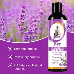 Shampooing et après-shampoing pour animaux de compagnie de haute qualité, naturels et biologiques, à l'huile essentielle de lavande, pour chiens et chats - Product Image 4