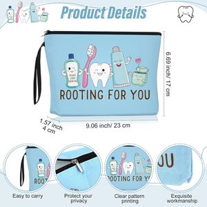 Regalos de dentista a granel para mujeres y hombres, regalos de dentista, <span class=keywords><strong>bolsa</strong></span> de maquillaje Dental, taza, llavero para gracias, compañero de <span class=keywords><strong>trabajo</strong></span> - Product Image 2