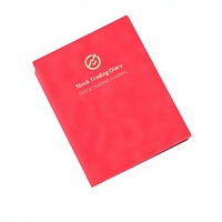 Carnet de notes d'investissement en similicuir haut de gamme pour le suivi des actions, manuel de gestion de fonds et registre des performances boursières - Parfait