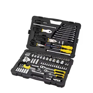<span class=keywords><strong>Coffret</strong></span> d'outils multifonctionnels en acier <span class=keywords><strong>Stanley</strong></span> de 125 pièces pour l'installation et l'entretien de voitures et d'équipements - Product Image 4