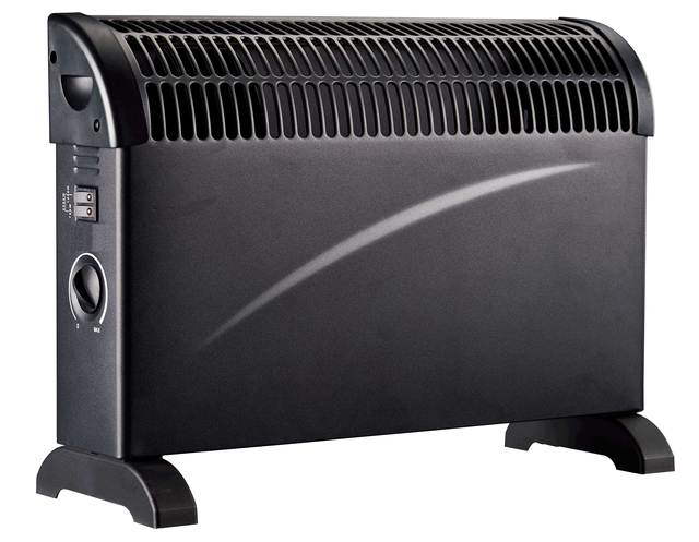 Freestanding Household Electric Convection Heater 2000W