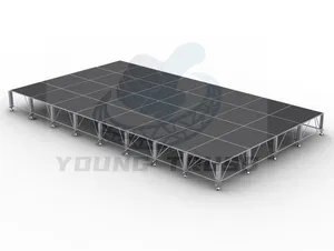 Sân khấu lắp ráp Hợp kim nhôm lớn tùy chỉnh cho các sự kiện hòa nhạc sân khấu di động để bán - Product Image 6