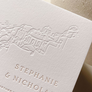 Invitaciones Chinas de Diseño Personalizado, Papel de Algodón Grueso de 600 g/m², Tarjetas de Boda con Impresión Tipográfica y Sobre - Product Image 6