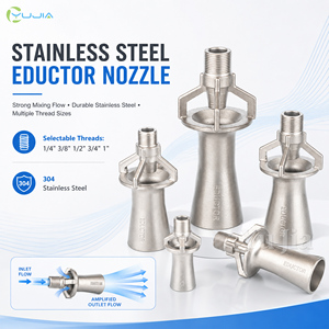 Boquilla Educatora Antiexplosión y Resistente a la Presión para Circulación Mixta, Limpieza Interna, Mezcla y Agitación - Product Image 1