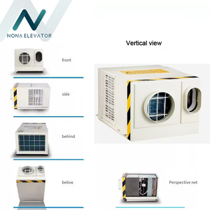 Thang máy xe chuyên dụng điều hòa không khí 1P 1.5P thang máy điều hòa không khí đơn làm mát và sưởi ấm mà không có nước thả - Product Image 3