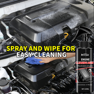 Nettoyant moteur Astree, dégraissant, spray <span class=keywords><strong>de</strong></span> <span class=keywords><strong>nettoyage</strong></span> du compartiment moteur, éliminateur d'huile et <span class=keywords><strong>de</strong></span> graisse, antirouille, multi-usages, <span class=keywords><strong>moto</strong></span> - Product Image 6