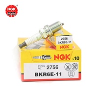 Bougies d'Allumage NGK au Nickel BKR6E-11 2756 pour Honda Fit, Chevrolet Lova, Aveo, Buick Excelle, Brilliance Zunchi, Coolbao