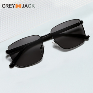 Lunettes de soleil polarisées pour homme Greyjack, monture carrée, verres TAC UV400, vision nocturne, anti-éblouissement, protection solaire - Product Image 2