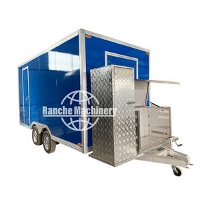 Remolque de Comida Móvil Totalmente Equipado Aprobado por la FDA, el Remolque de Comida y Cerveza Más Popular, Camión de Comida Callejera - Product Image 1