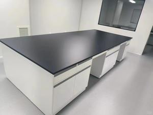 Banc de laboratoire scolaire en métal autoportant - Design moderne, prix d'usine, assemblage rapide pour les expériences scientifiques - Product Image 6