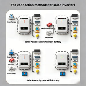 Onduleur solaire hybride BIGINVERTER avec contrôleur solaire MPPT, sortie 6,2 kW, 24 V à 48 V monophasé pour système solaire hybride - Product Image 4