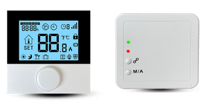 Gran oferta WIFI inalámbrico RF radiofrecuencia vida inteligente pantalla LCD Agua Calefacción Hidrónica termostato <span class=keywords><strong>opentherm</strong></span> con <span class=keywords><strong>Tuya</strong></span> - Product Image 4
