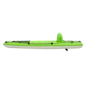 <span class=keywords><strong>Bestway</strong></span> 65097 Kayak <span class=keywords><strong>gonflable</strong></span> à siège unique Koracle X1 Ensemble de canoë de pêche avec sac de transport, pagaie - Product Image 4