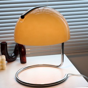 Lámpara de Mesa con Base de Metal, Fuente de Luz LED E27, Cuidado de la Vista, Decorativa para Dormitorio o Estudio, Iluminación Ambiental - Product Image 5