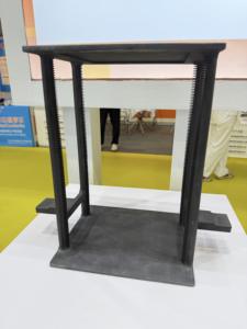 Cassette de gaufrette SiC Boat recristallisée anti-affaissement pour diffusion de gaufrette 200mm - Product Image 4