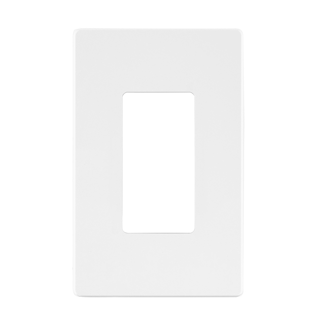 1-Gang Screwless Decorator Wall Plates, Decorative Outlet Covers  Switch Plate for Decor Dimmer, GFCI, USB Receptacle
