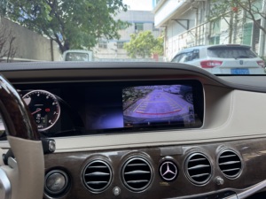 Écran numérique Android 13 double écran LCD pour tableau de bord de voiture, autoradio multimédia DVD GPS Navi pour Mercedes Classe S W221 14-17 CarPlay Auto - Product Image 3