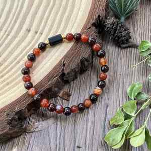 Bracelet en pierre naturelle avec perles de verre colorées, Sagesse et Clarté, Fournisseur Or Alibaba pour les grossistes, Codage standardisé - Product Image 5