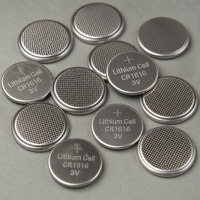 Pile bouton au lithium Ieeton Medical CR1616 3V 55mAh non rechargeable pour télécommande de clé de voiture Mitsubishi Acura GM