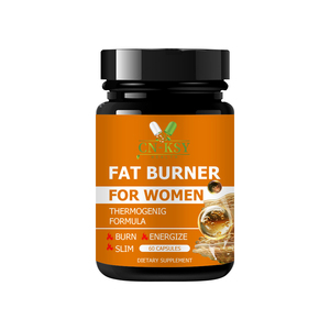 Capsules brûle-graisses à marque privée avec du chrome et de la vitamine B12, aide à la gestion du poids, sensation de satiété toute la journée pour les femmes, pilules minceur - Product Image 1