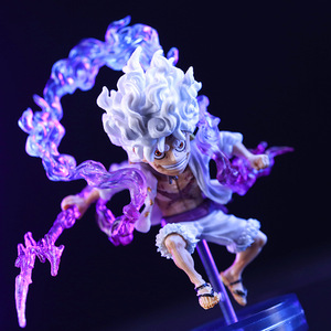 ลิงคุณภาพสูง10ซม. d. Luffy Gear Fifth Sun God Nika สถานะการต่อสู้เรซิ่นงานฝีมือพีวีซีเป็นของขวัญโปรโมชั่น - Product Image 4