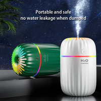 Dropshipping 3 en 1 RGB Couleur 300ml H2o Humidificateur d'air Led Mini Usb Aromathérapie Air Purifier Diffuseur de bureau Pour Voiture Chambre