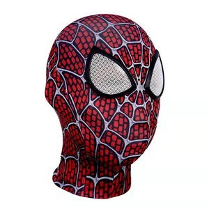 Maschere di copertura del viso di natale di vendita calda <span class=keywords><strong>maschera</strong></span> di Halloween con conchiglia di Spider-man Cosplay Party - Product Image 4