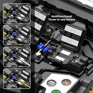 VINTOOL FTTH fibra ottica fusione Splicer macchina di giunzione 7s tempo di Splicing fibra ottica saldatrice 25S riscaldamento - Product Image 5