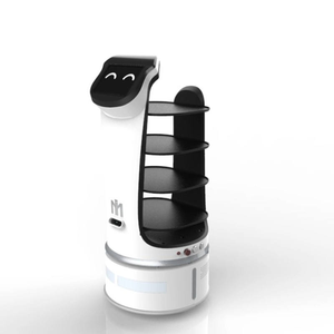 <span class=keywords><strong>Robot</strong></span> de livraison de nourriture intelligent, passage étroit de 70 cm, autonomie de 10 heures, suspension de qualité automobile, étanche IP66, charge utile de 40 kg, charge automatique - Product Image 4