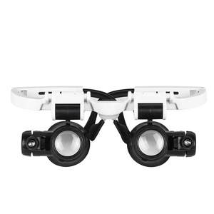 Lámpara LED <span class=keywords><strong>de</strong></span> Cabeza 9892H-1 con <span class=keywords><strong>Lentes</strong></span> Acrílicas, Lupa <span class=keywords><strong>de</strong></span> Doble Ojo - Product Image 1