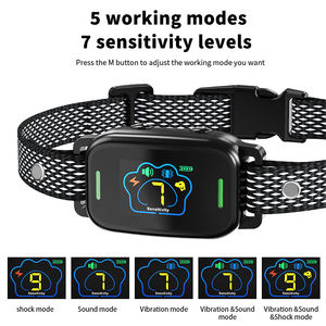 <span class=keywords><strong>Collar</strong></span> de Adiestramiento Antiladridos Recargable TIZE, Sensibilidad Ajustable, Sonido Suave, Vibración, <span class=keywords><strong>Collar</strong></span> Antiladridos con Descarga Inofensiva - Product Image 4