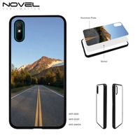 Coque de téléphone Redmi 9A de haute qualité, sublimation 2D, TPU+PC+aluminium, étanche, antichoc, design personnalisé, protection intégrale